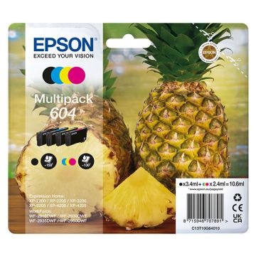 EPSON MULTIPACK 4-COLOURS 604 INK