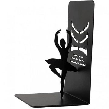 Supporto reggilibro IN METALLO. Ballerina. I-TOTAL