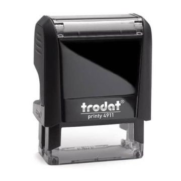 Timbro di testo PERSONALIZZATO Trodat Printy 4911 fino a 4 righe - dimensione max personalizzazione 38x14 mm - 11662