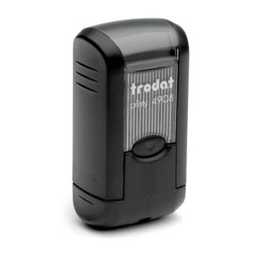 Timbro di testo PERSONALIZZATO Trodat Printy 4908 fino a 1 riga - dimensione max personalizzazione 15x7 mm - 11660