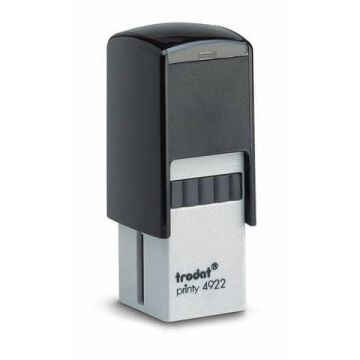 Timbro di testo PERSONALIZZATO Trodat Printy 4922 fino a 5 righe - dimensione max personalizzazione 20x20 mm -11668