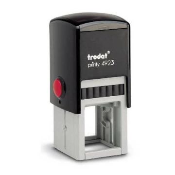 Timbro di testo PERSONALIZZATO Trodat Printy 4923 fino a 7 righe - dimensione max personalizzazione 30x30 mm - 11669