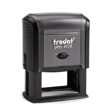 Timbro di testo PERSONALIZZATO Trodat Printy 4928 fino a 8 righe - dimensione max personalizzazione 60x33 mm - 11673