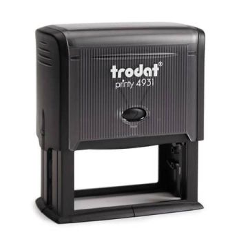 Timbro di testo PERSONALIZZATO Trodat Printy 4931 fino a 7 righe - dimensione max personalizzazione 70x30 mm - 110471