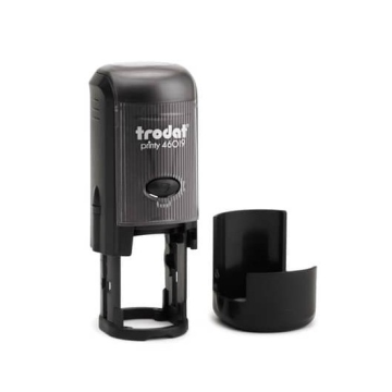 Timbro di testo PERSONALIZZATO Trodat Printy 46025 fino a 4 righe - dimensione max personalizzazione Ø25 mm -14085