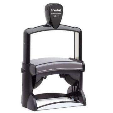 Timbro di testo PERSONALIZZATO Trodat Professional 5211 dimensione max pers.ne 85x55 mm - fino a 14 righe - 38391