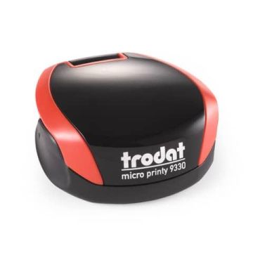 Timbro di testo tascabile PERSONALIZZATO Trodat Micro Printy 9330 pers.ne Ø30 mm - fino a 7 righe - 182062