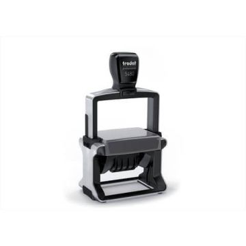 Datario con testo PERSONALIZZATO Trodat Professional 5480 dimensione max pers.ne 68x47 mm - fino a 5+5 righe - 181821