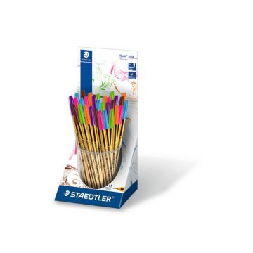 Penna a sfera Staedtler Noris Stick 1 mm assortiti Conf. 30 pezzi - 434M-SKP30