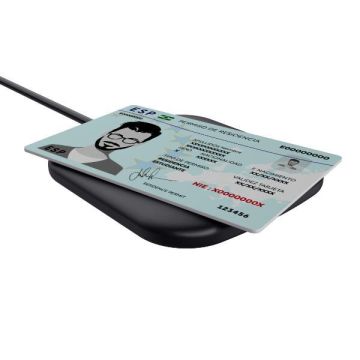 Lettore di smart card contactless Trust USB 2.0 nero 24736