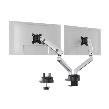 Braccio porta 2 monitor da tavolo Durable Select Plus con braccio estensibile 1086x450x145 mm - 5097-23