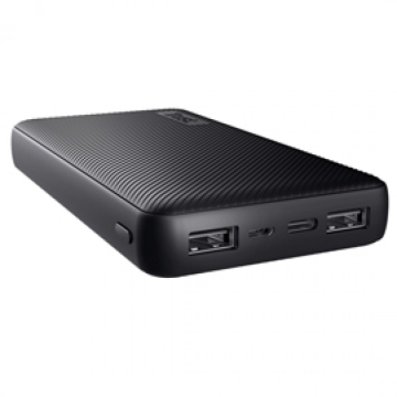 Powerbank compatto da 15.000 mAh Trust Primo nero 24677
