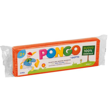 Panetto di plastilina vegetale modellabile 350 g Pongo arancione F603510