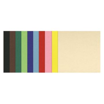 Cartoncini colorati Maxipack COLORLINE 70x100 cm 100 fogli 220 g/m² Lyra 10 colori assortiti - C31074S058
