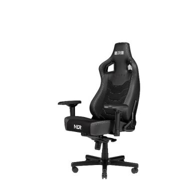 NEXT LEVEL RACING ELITE CHAIR BLACK LEATHER