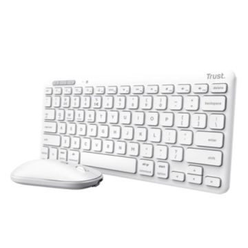 TRUST LYRA WL KEYBOARD & MOUSE IT WHITE