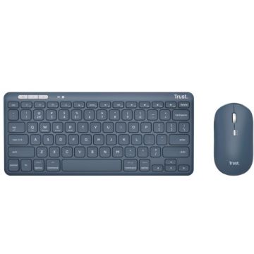 TRUST LYRA WL KEYBOARD & MOUSE IT BLUE