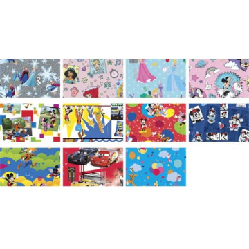 Carta regalo Disney fantasie assortite Rex-Sadoch 70x100 cm conf. 100 fogli - W4400GEN