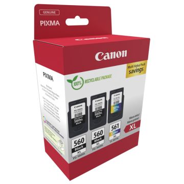 Canon Cartuccia Ink MultiPack PG-560XLx2/CL-561XL