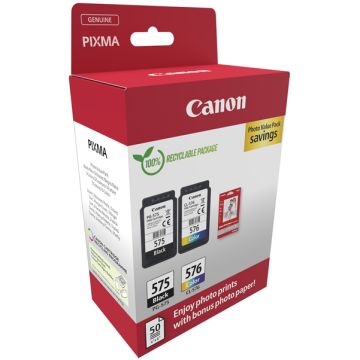 Canon Cartuccia Ink PG-575/CL-576+Conf. fogli