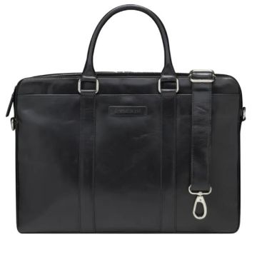 DBRAMANTE 1928 BORSA PELLE NORDBORG 15 BLACK