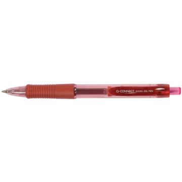 Penna a sfera inchiostro gel Q-Connect Sigma M rosso KF00383