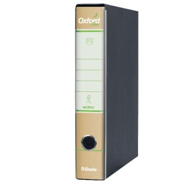 Registratore commerciale Esselte Oxford Green con custodia 23x30 cm 100% carta riciclata dorso 5 cm - 397820501
