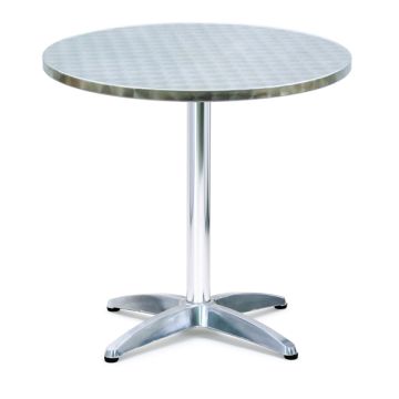 SERENA GROUP TAVOLO TONDO Bar IN ALLUMINIO Ã˜70cm - H70cm