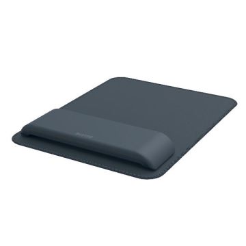 Tappetino per mouse a 2 altezze con poggiapolsi regolabile Leitz Ergo grigio scuro - 200x24x260 mm - 65170089