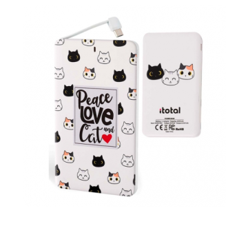 Power Bank 4000mah CAT .  I TOTAL