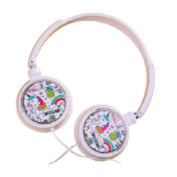 Cuffie AURICOLARI  stereo con microfono - Unicorno - Total Juggling