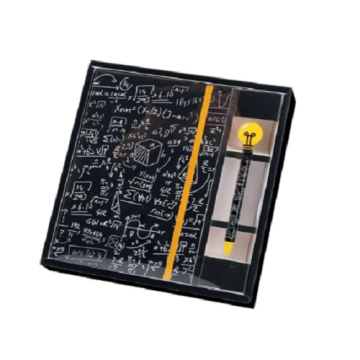 Set notebook A5+ penna CANCELLABILE-  Matematic - ITOTAL