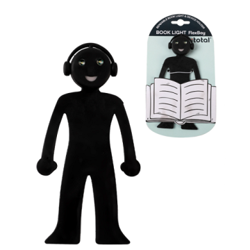 Lampada LED MAN da lettura in plastica. I-TOTAL