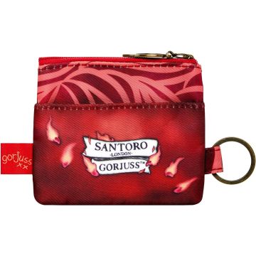 Santoro Gorjuss - Portamonete 2 tasche " fire in my heart"