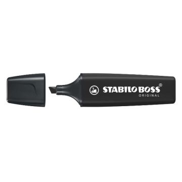 Evidenziatore Stabilo Boss Original - colore nero - 70/46