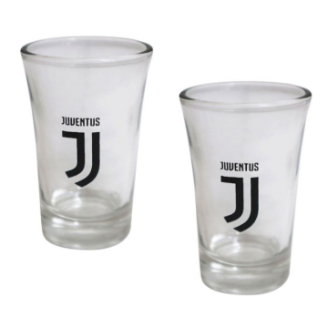 SET 2 BICCHIERINI SHOT 45ML CON SCATOLA FC JUVENTUS
