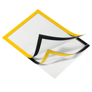 Cornice espositiva Durable DURAFRAME® formato A4 - conf. 2 pz - giallo - 4872-04