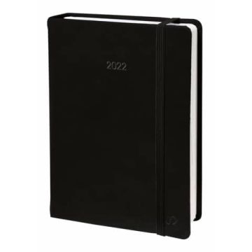 Agenda settimanale 2024 Quo Vadis Affari Prestige Silk 10x15 cm nero 28596124MQ