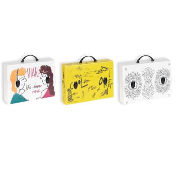 Valigetta in PPL Favorit con stampa Sport Street in 6 soggetti assortiti 37,5x27x8 cm - 400183889