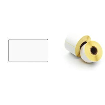 Etichette adesive in rotoli per stampanti trasf.Termico Printex 50x30 mm bianco permanente 5000 pezzi - ETT5030