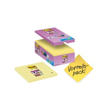 Foglietti Post-it Notes Giallo Canary™ cf. 14 blocchetti + 2 gratis da 90 ff - 6655SSCY-VP16