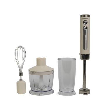 Melchioni Family Set cordless Ariel - frullatore immersione/sbattitore/tritatutto - bianco - Melchioni