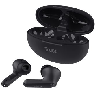 Auricolari ENC bluethooth Trust Yavi nero-con gommino 25296