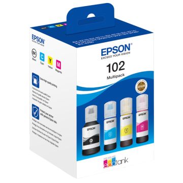 EPSON 102 ECOTANK 4-COLOUR MULTIPACK (WE)
