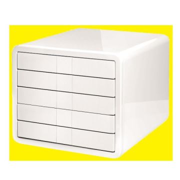 HAN CASSETTIERA I-BOX 5 CASSETTI BIANC