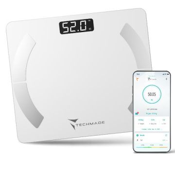 PRODOTTI BULK TECHMADE BILANCIA SMART BIANCA