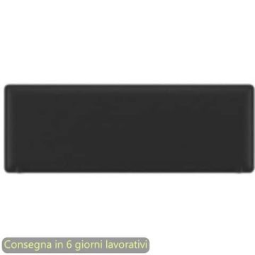 Pannello acustico fonoassorbente L.80xH.29,5 cm Woody Artexport nero 3-BSAK0800-IQ