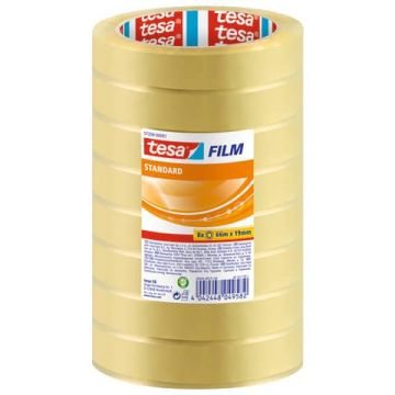 Nastro adesivo Tesafilm® standard trasparente 19 mm x 66 m - in conf. 8 - 57208-00001-01