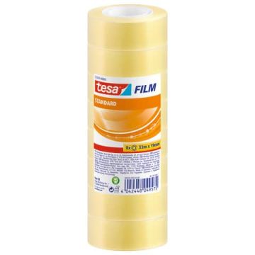 Nastro adesivo Tesafilm® standard trasparente 19 mm x 33 m - in conf. 8 - 57207-00001-01
