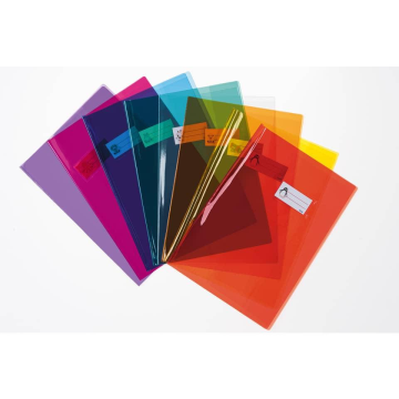 Coprimaxi Favorit C28E cristallo formato A4 in PVC blu spessore 140 m - 100500973